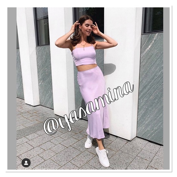 Zara set of top + skirt bloggers favorite - Picture 11 of 16